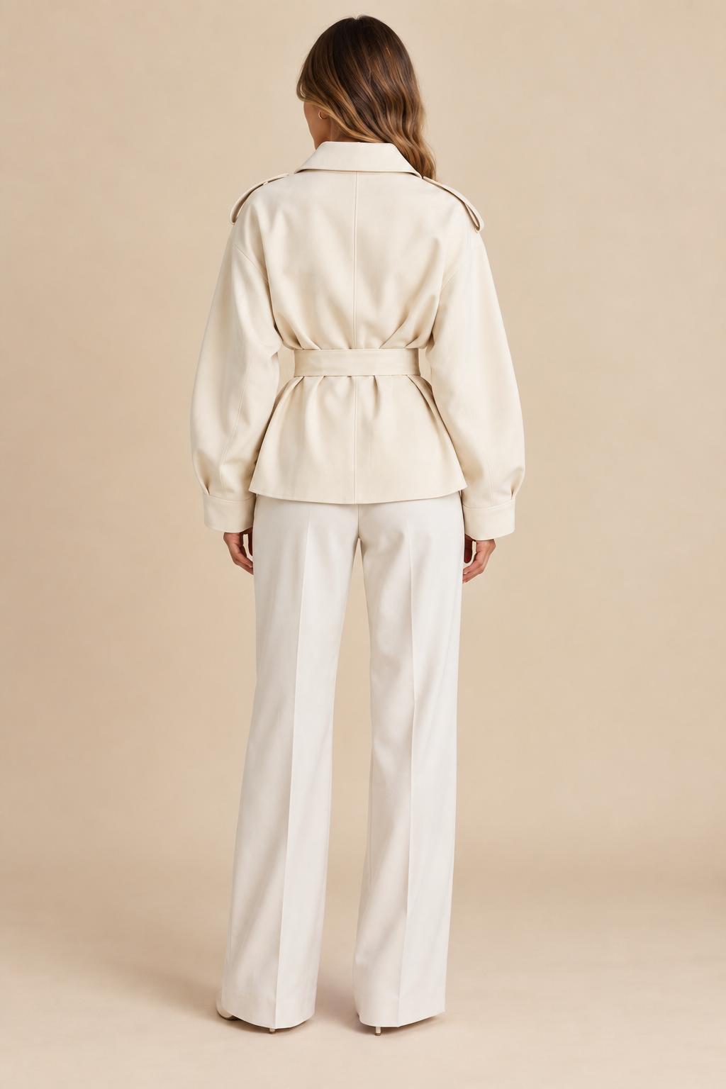 Celeste Belted Suede Jacket