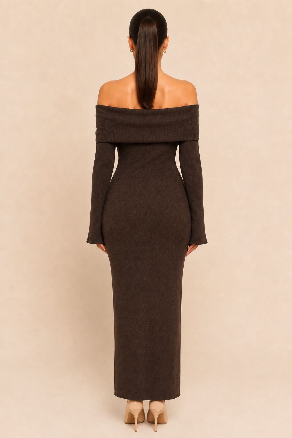 Noéva Off-Shoulder Knit Dress