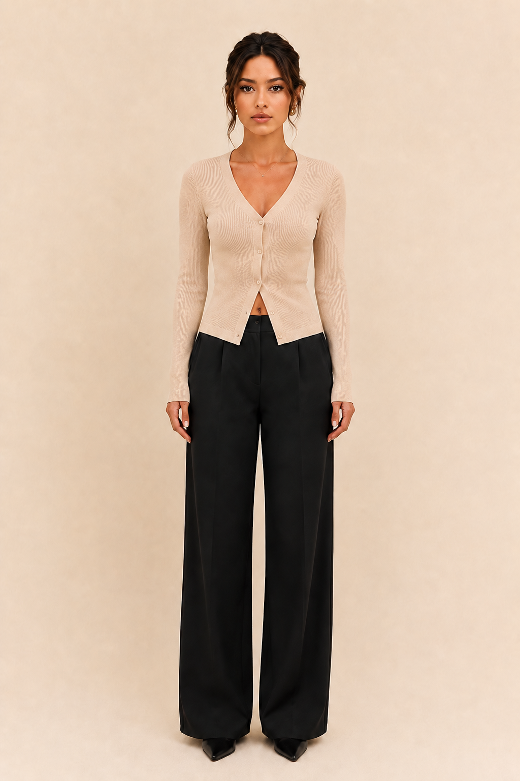 Éliane Sculpt Cardigan