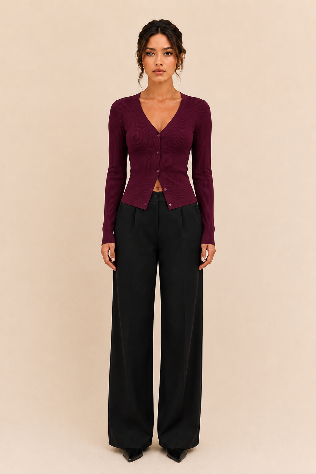 Éliane Sculpt Cardigan