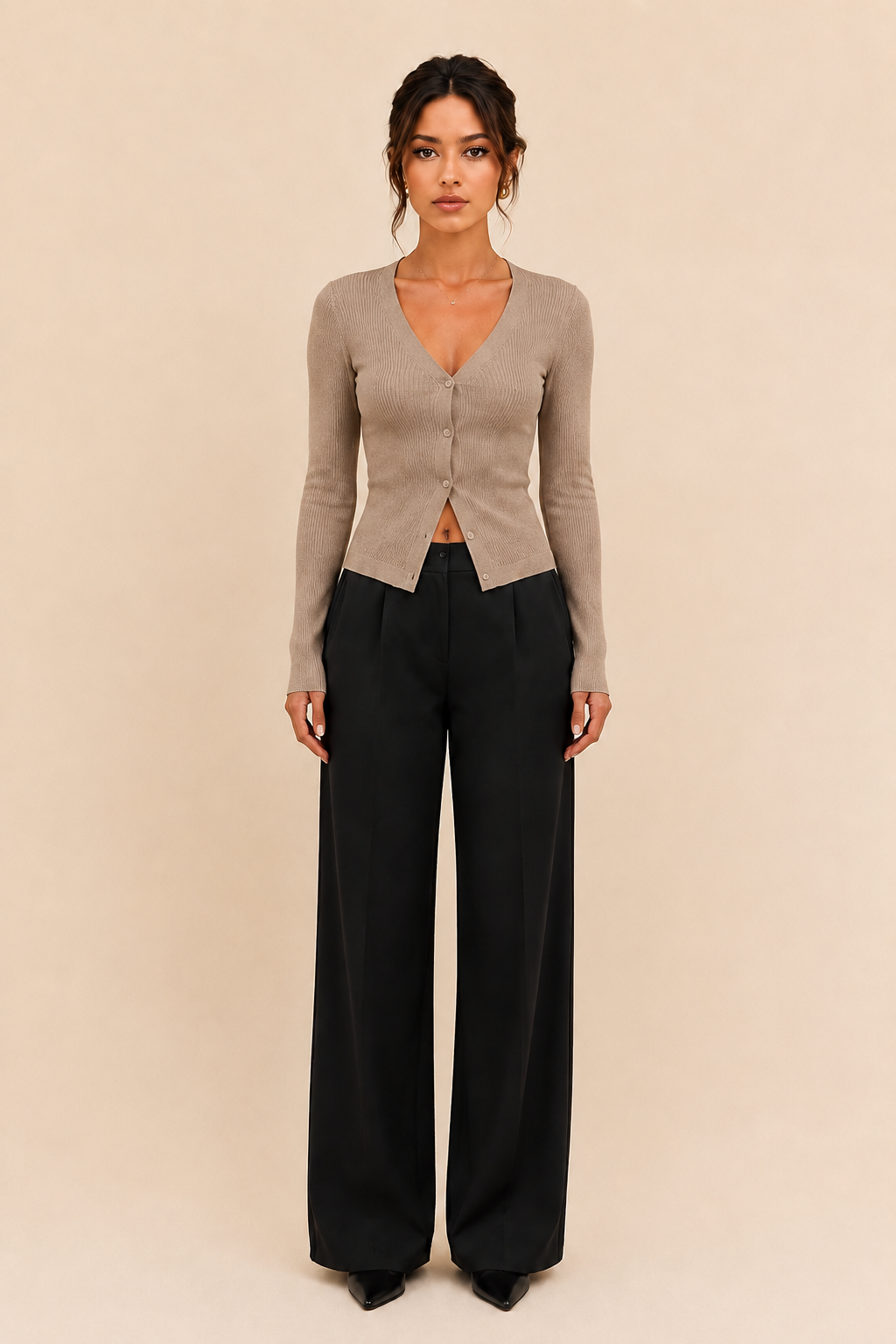 Éliane Sculpt Cardigan