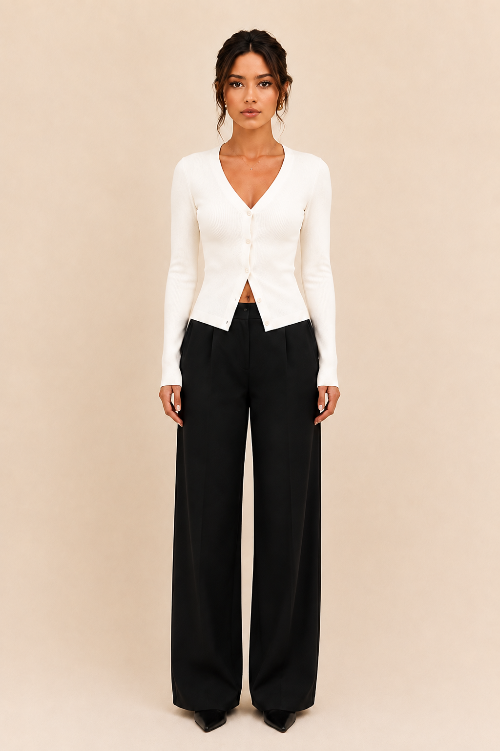Éliane Sculpt Cardigan