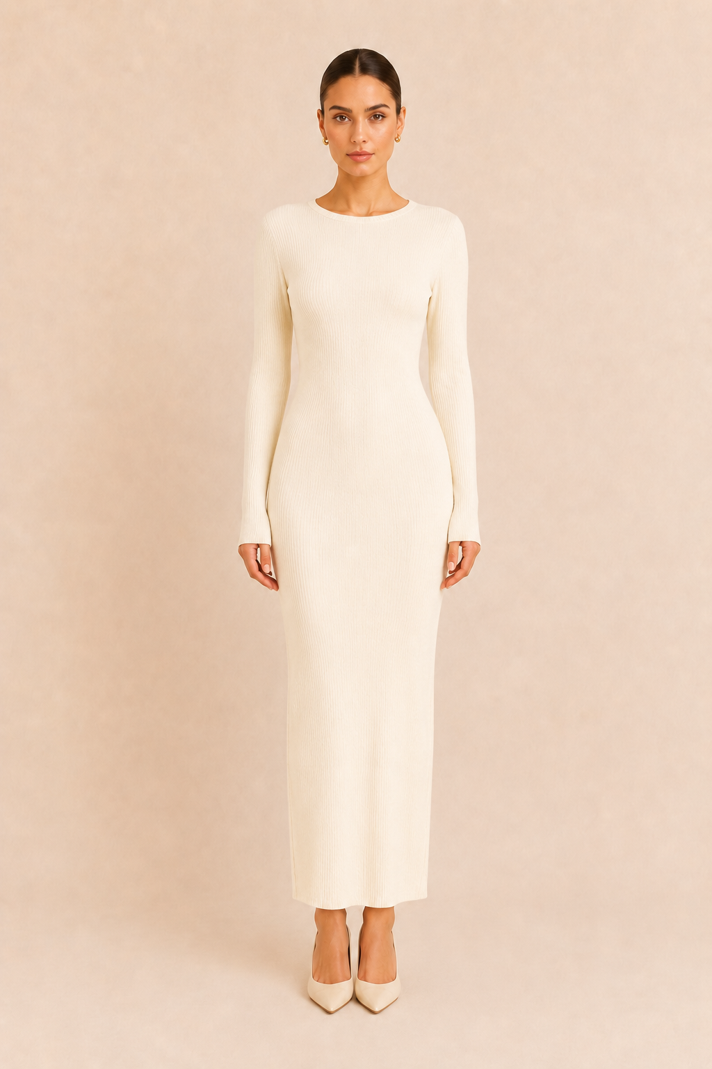 Elara Autumn Knit Dress