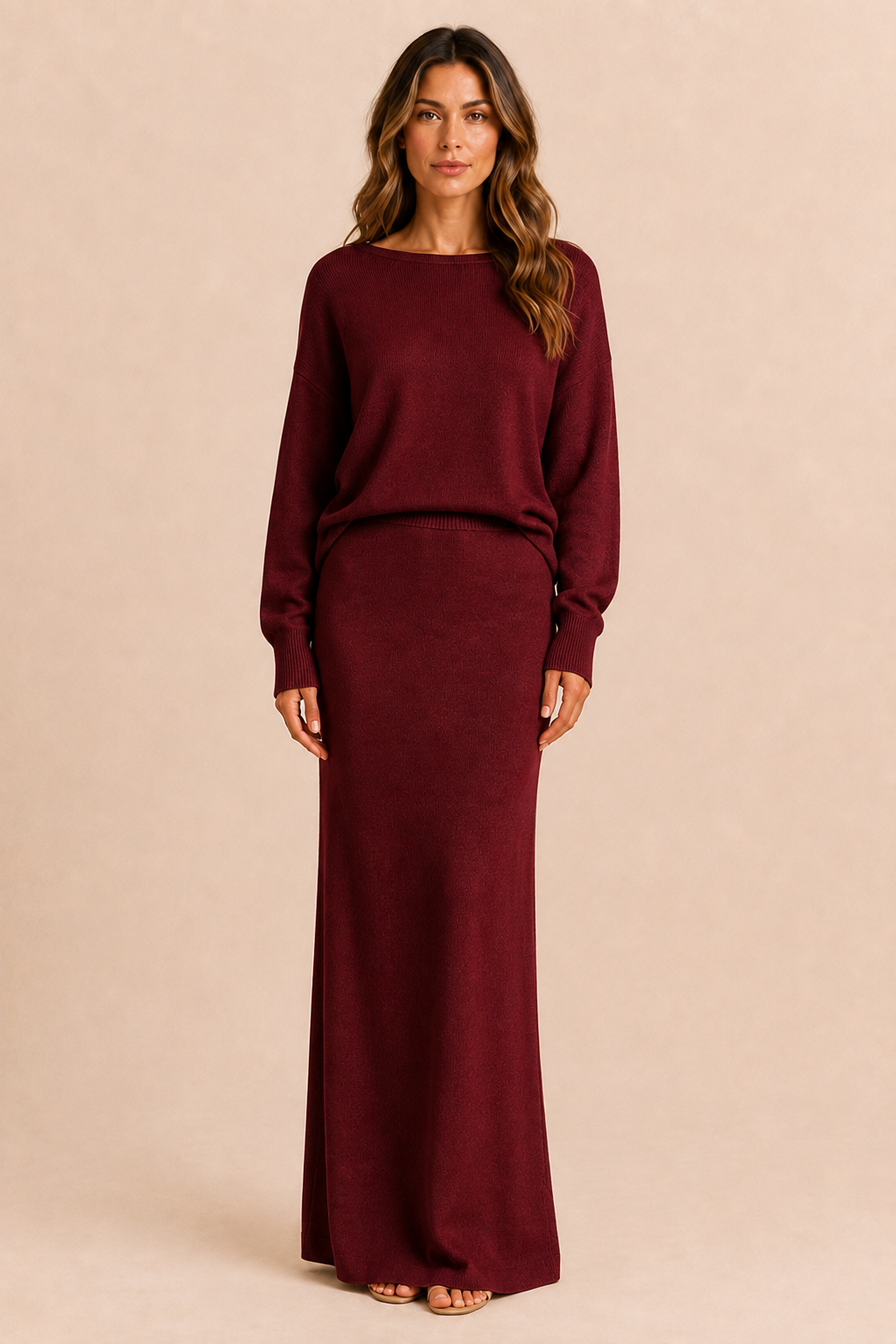 Maëlle Knit Skirt Set