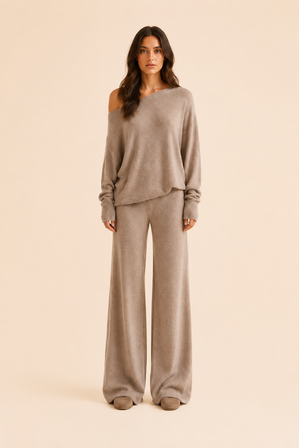 Solenne Knit Two-Piece Set