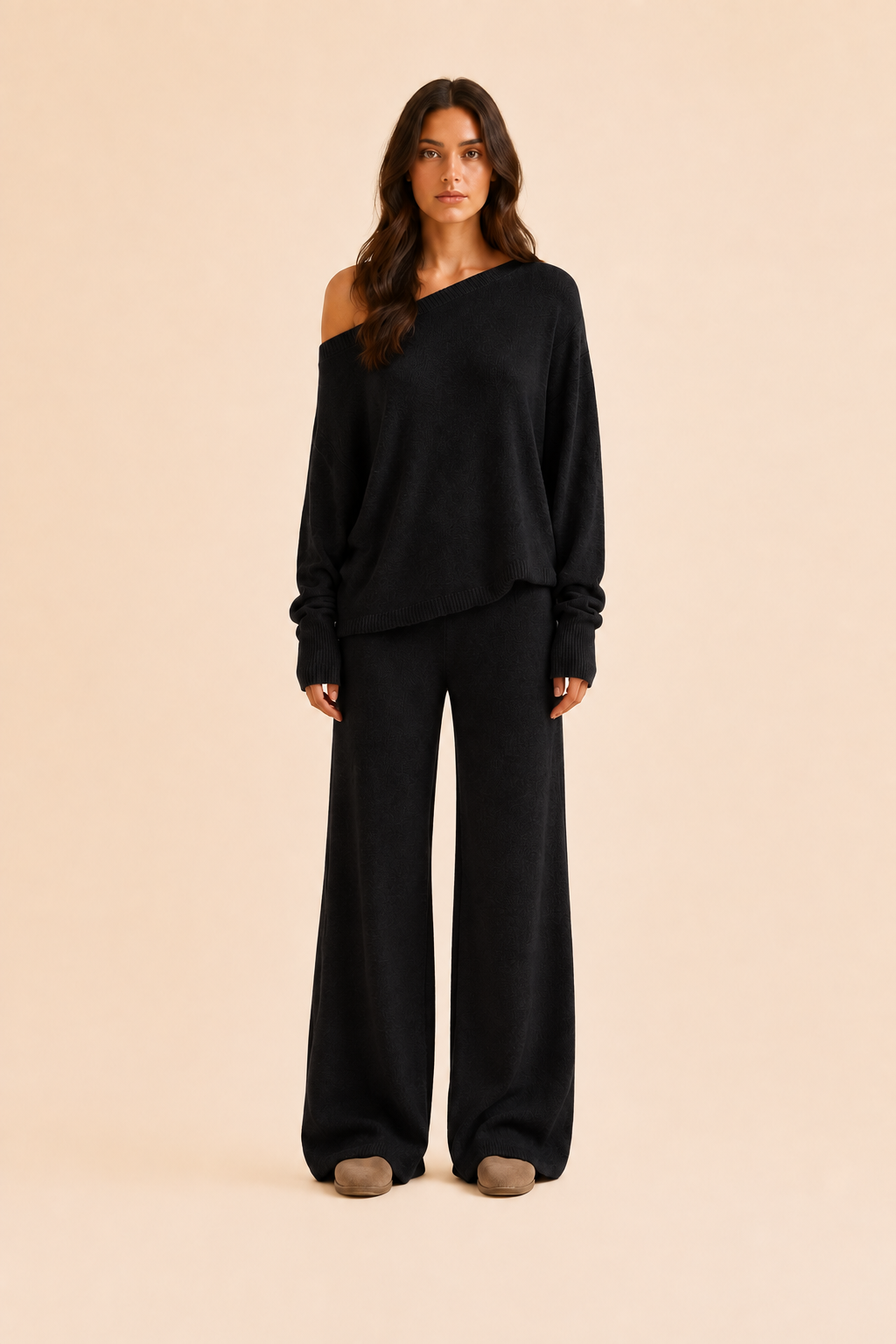 Solenne Knit Two-Piece Set