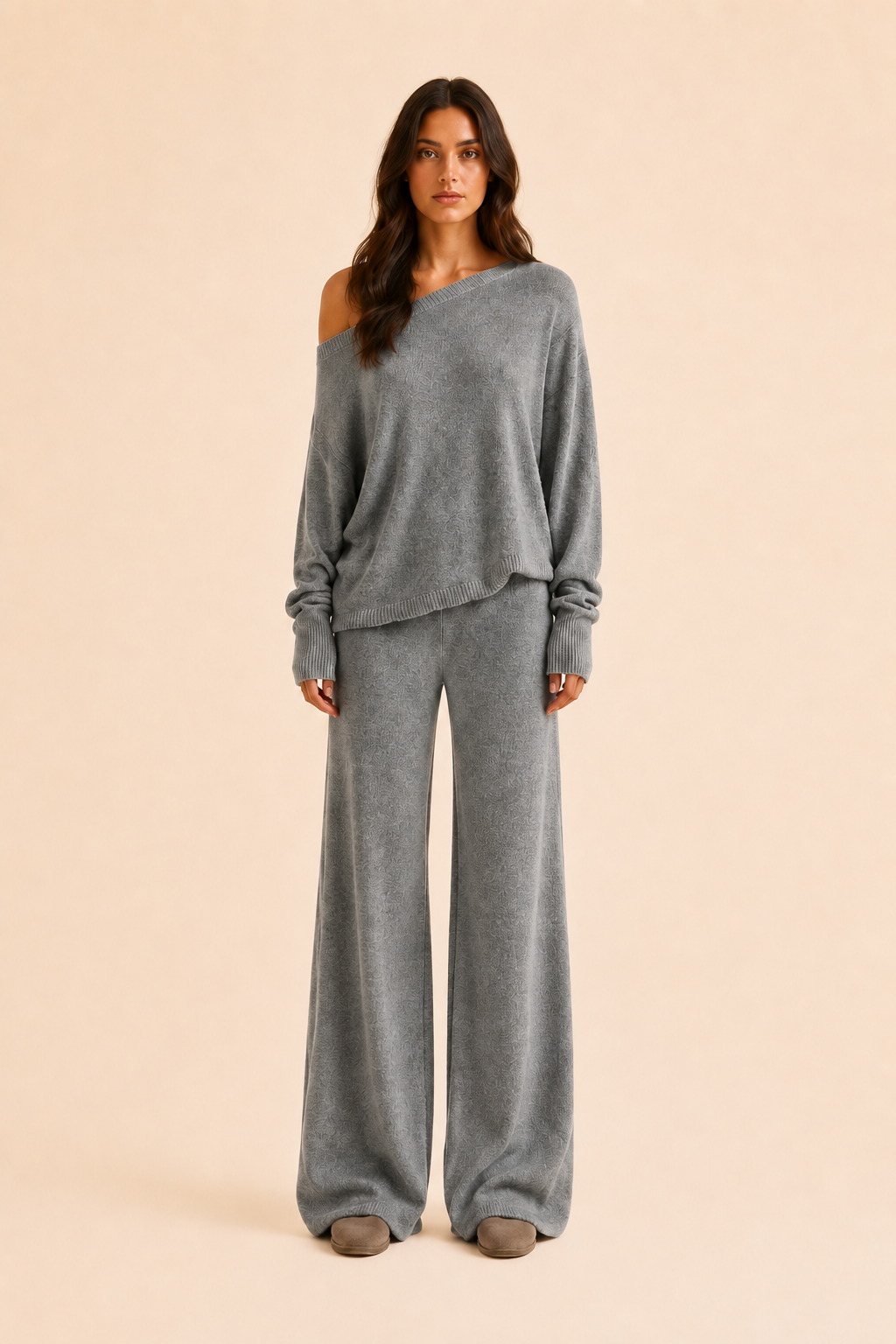 Solenne Knit Two-Piece Set