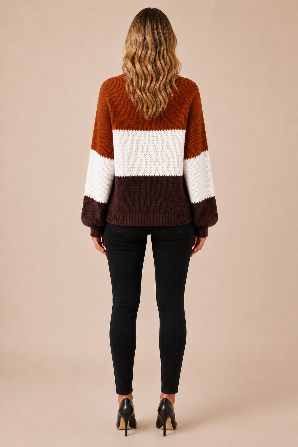 Maréva Colorblock Knit Sweater