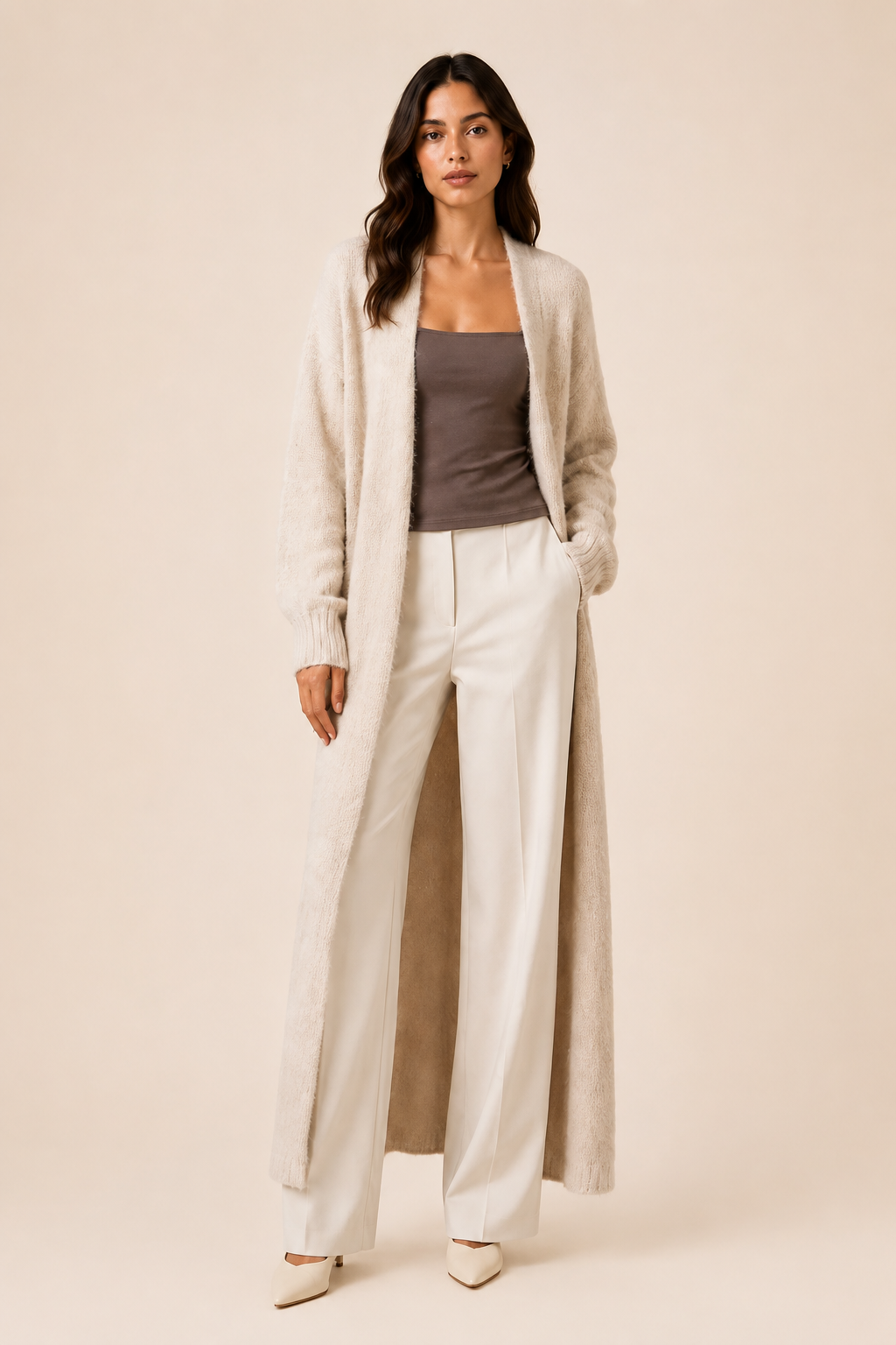 Elaris Longline Knit Cardigan