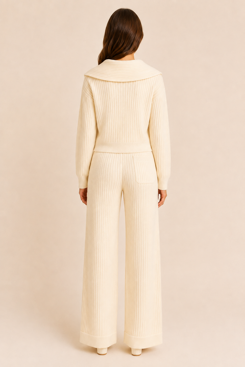 Auréline Button Knit Set