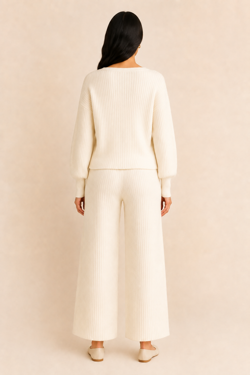 Aurévia Wrap Knit Set